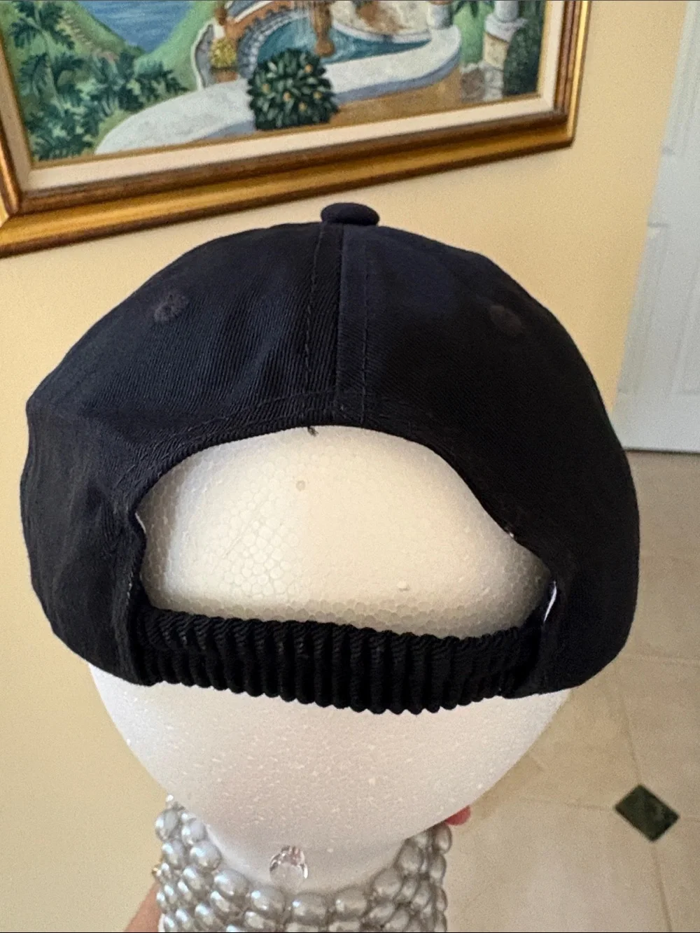 ⛳️Titania Golf Bling Cotton Crystal Golf Clubs Accented Classic baseball cap